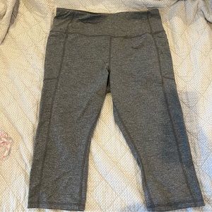 AVIA Heather Gray Leggings Size: XL (16-18) NWOT